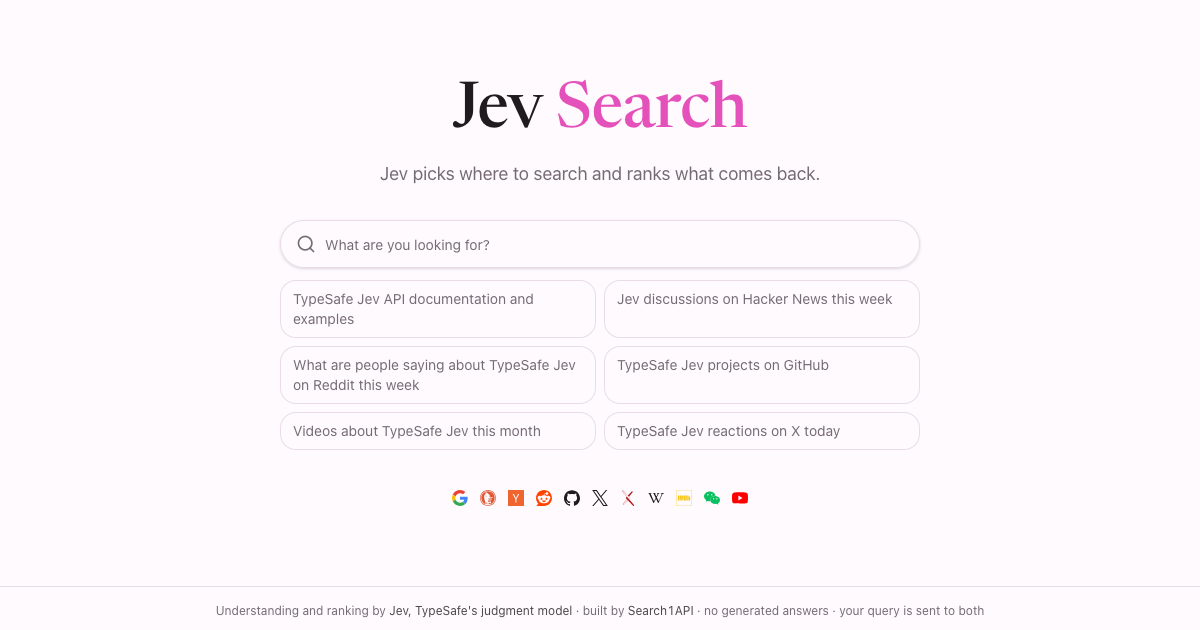 Jev Search